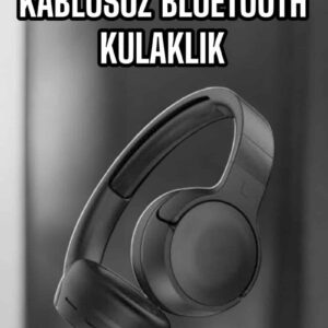 Kulak Üstü Kablosuz Bluetooth Kulaklık Gürültü Önleyici Uzun Şarj Süreli