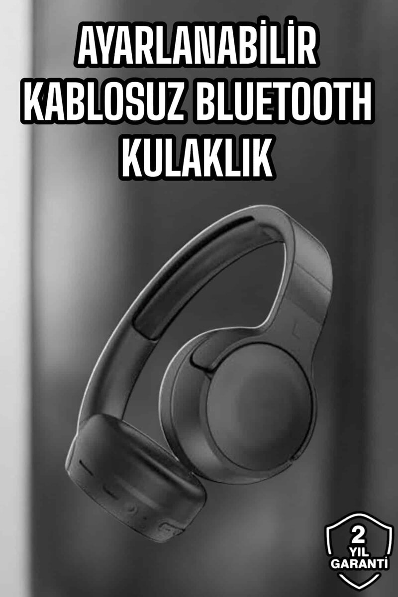 Kulak Üstü Kablosuz Bluetooth Kulaklık Gürültü Önleyici Uzun Şarj Süreli 1 Kulak Üstü Kablosuz Bluetooth Kulaklık Gürültü Önleyici Uzun Şarj Süreli
