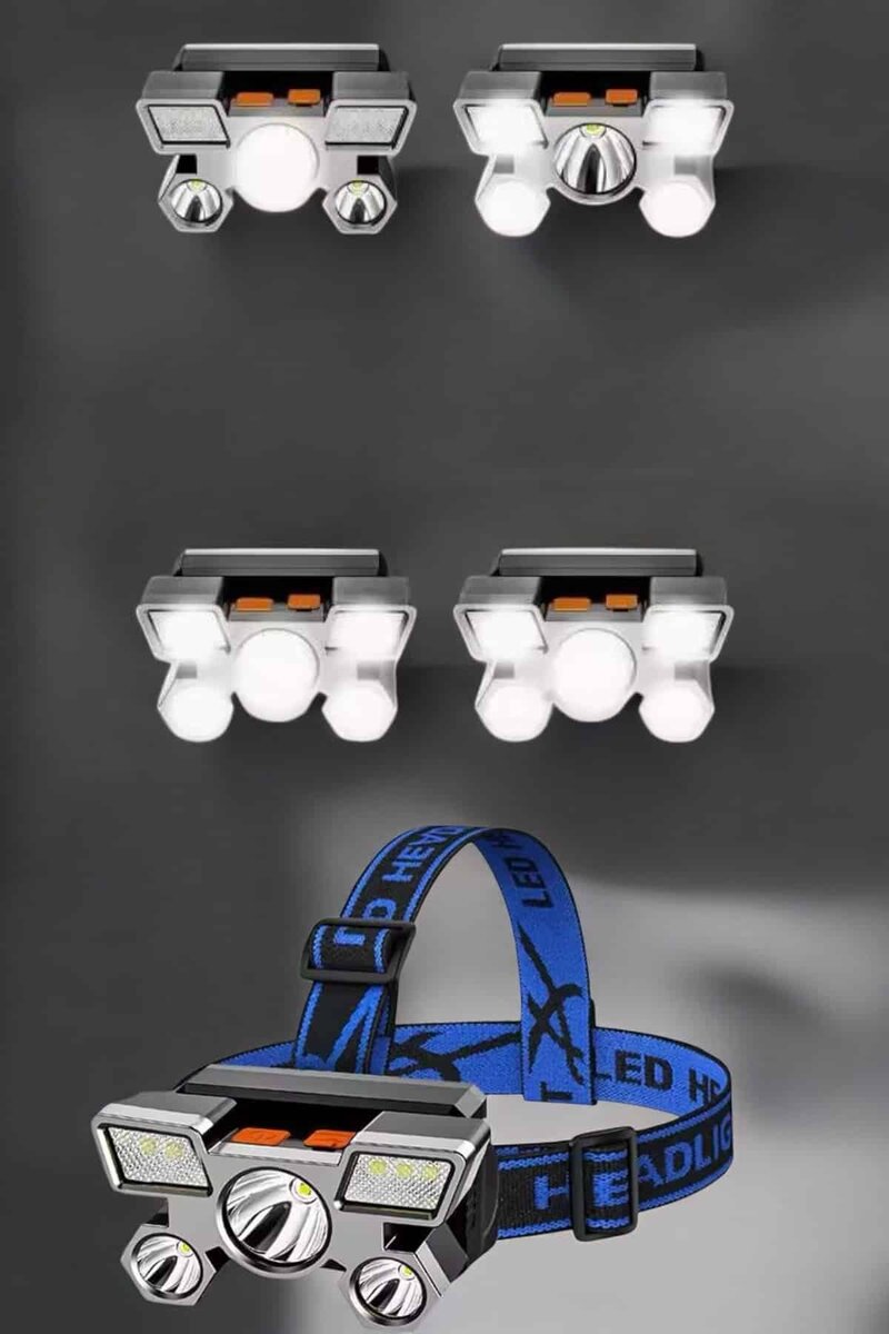 Balıkçı Kafa Lambası Led Işık 4 Farklı Mod Esnek ve Ayarlanabilir 3 Balıkçı Kafa Lambası Led Işık 4 Farklı Mod Esnek ve Ayarlanabilir - Görsel 3