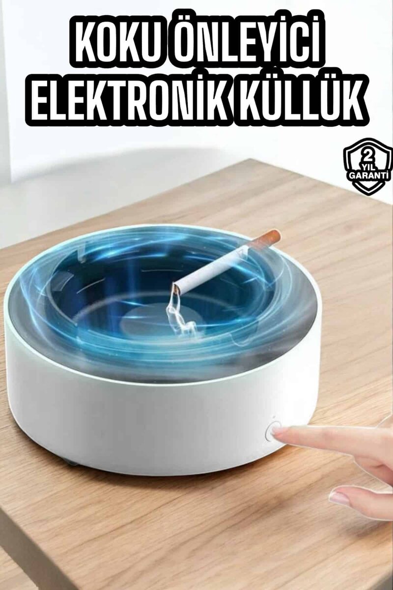 Elektronik Küllük Duman Giderici Hava Temizleyici 1 Elektronik Küllük Duman Giderici Hava Temizleyici