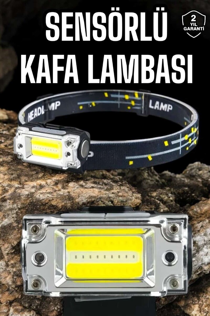 Kafa Lambası Kamp Feneri Balıkçı Feneri Başlıklı Suya Dayanıklı 1 Kafa Lambası Kamp Feneri Balıkçı Feneri Başlıklı Suya Dayanıklı