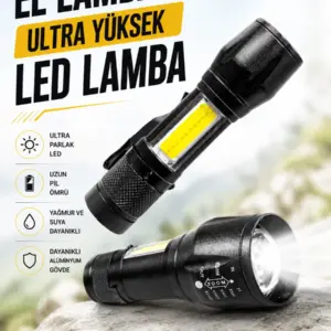 HS-41 EL LAMBASI Ultra Yüksek Led Lamba