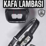 Kafa Lambası Kamp Lambası Sensörlü Şarjlı Ayarlanabilir