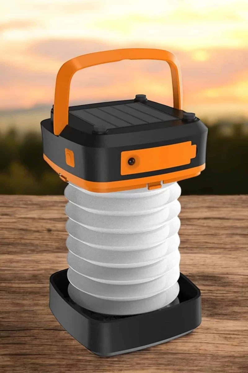 Güneş Enerjili Led Lamba Kamp Lambası Katlanabilir Lamba USB Şarjlı 2 Güneş Enerjili Led Lamba Kamp Lambası Katlanabilir Lamba USB Şarjlı - Görsel 2