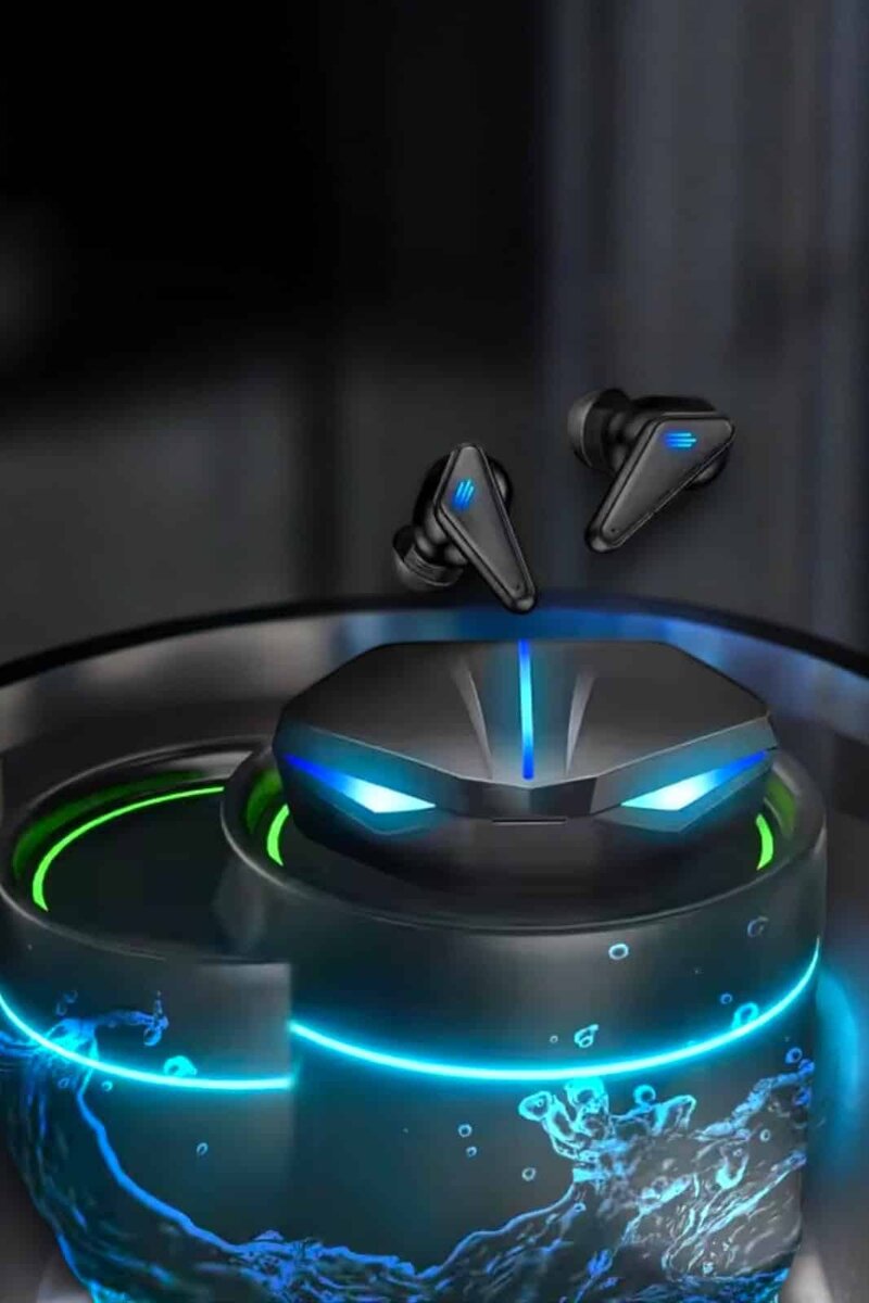 Bluetooth Oyuncu Kulaklığı Led Işıklı Kablosuz ANC Özelliği 3 Bluetooth Oyuncu Kulaklığı Led Işıklı Kablosuz ANC Özelliği - Görsel 3
