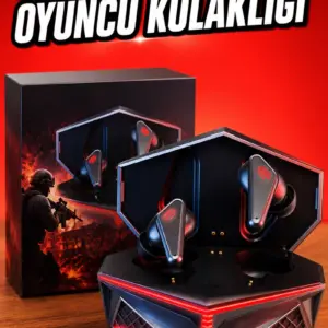 Yeni Nesil Oyuncu Kulaklığı Gürültü Önleyici Uzun Pil Ömrü Bluetooth Bağlantılı