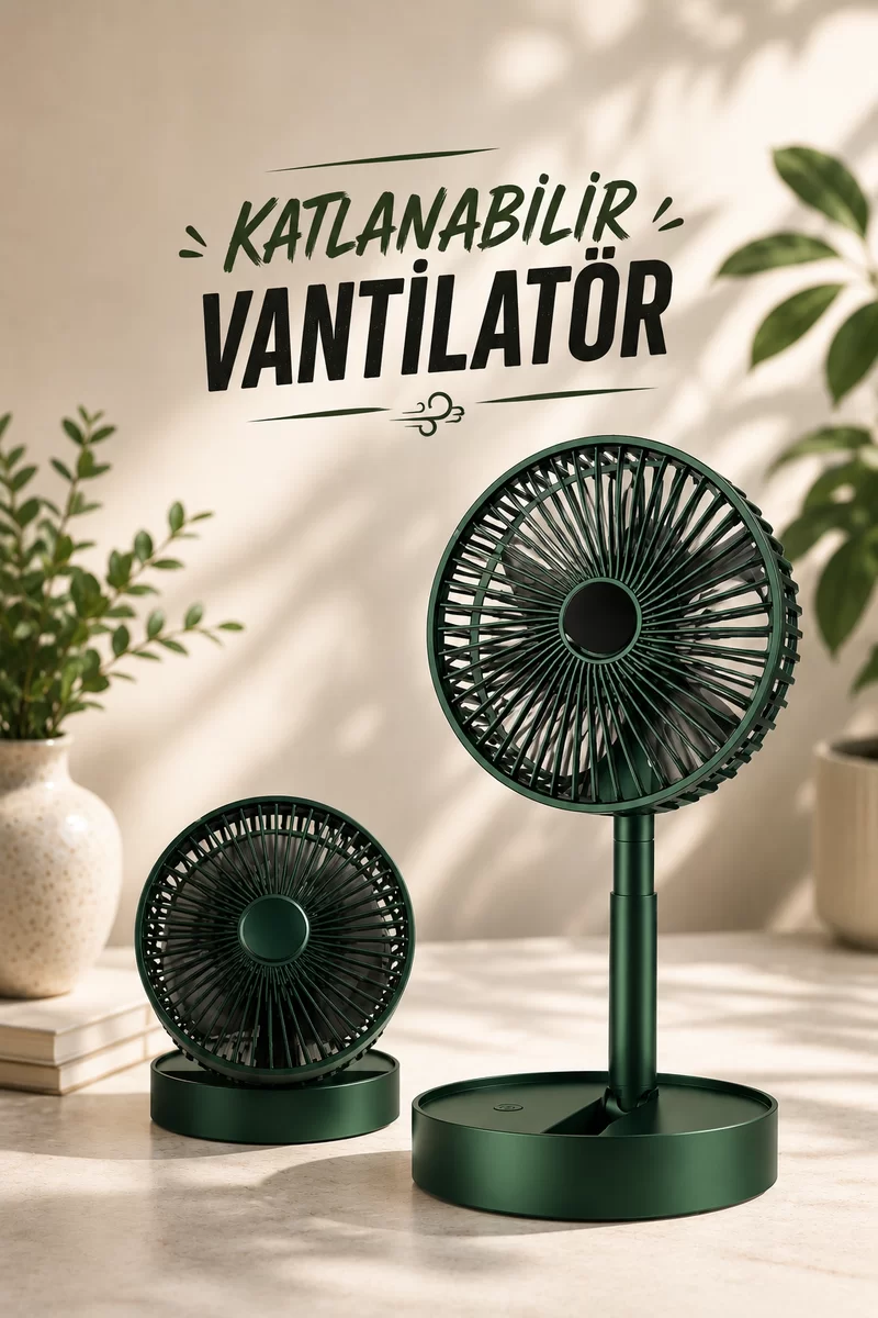 Soğutucu Vantilatör Telefon Standlı Mini Fan 1 Soğutucu Vantilatör Telefon Standlı Mini Fan