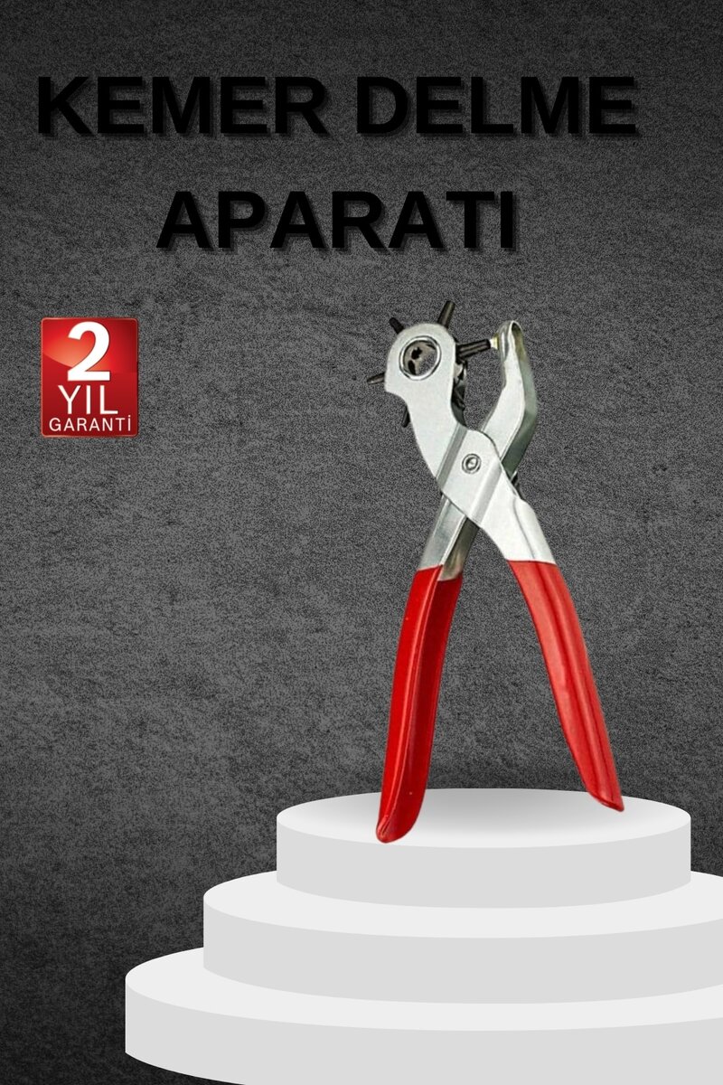 Kemer Delme Pensesi- Kemer Delik Açma Zımbası Paslanmaz Çelik 1 Kemer Delme Pensesi- Kemer Delik Açma Zımbası Paslanmaz Çelik