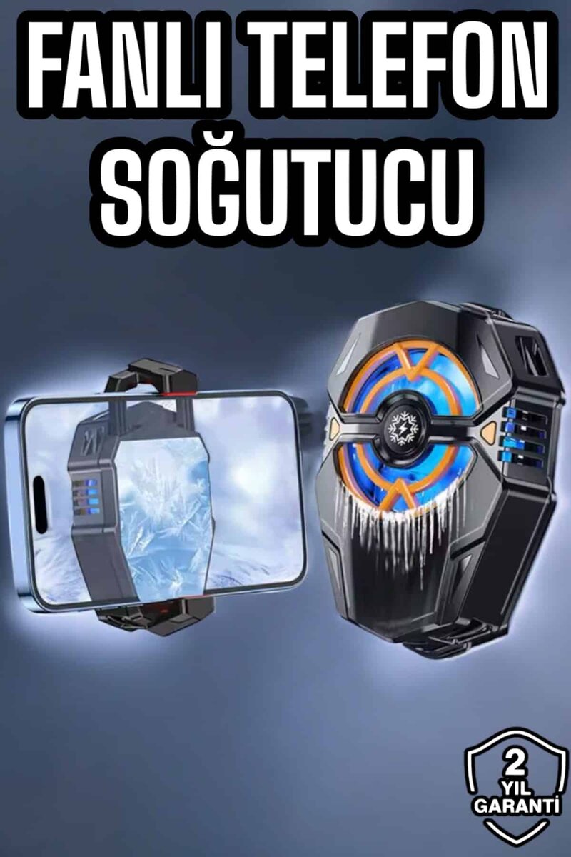 Fanlı Telefon Soğutucu Pervaneli Soğutma Fanı 1 Fanlı Telefon Soğutucu Pervaneli Soğutma Fanı