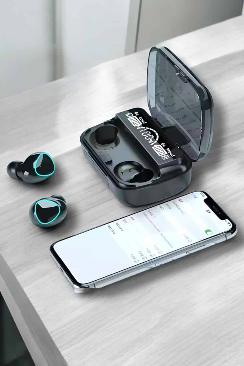 Bluetooth Bağlantılı Suya Dayanıklı, Uzun Pil Ömürlü Kablosuz Kulaklık 3 Bluetooth Bağlantılı Suya Dayanıklı, Uzun Pil Ömürlü Kablosuz Kulaklık - Görsel 3