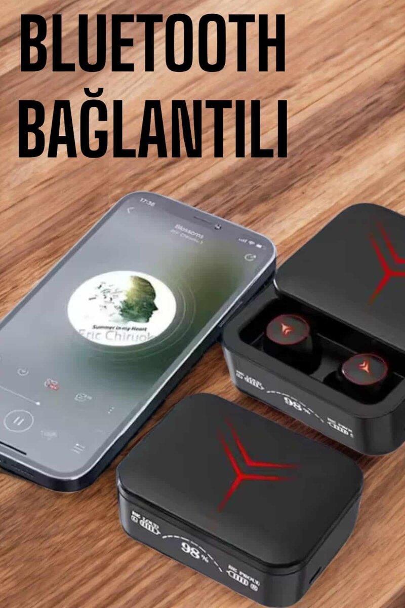 Bluetooth Kulaklık Powerbank Özelliği Yüksek Ses Kaliteli TWS Kulaklık 2 Bluetooth Kulaklık Powerbank Özelliği Yüksek Ses Kaliteli TWS Kulaklık - Görsel 2