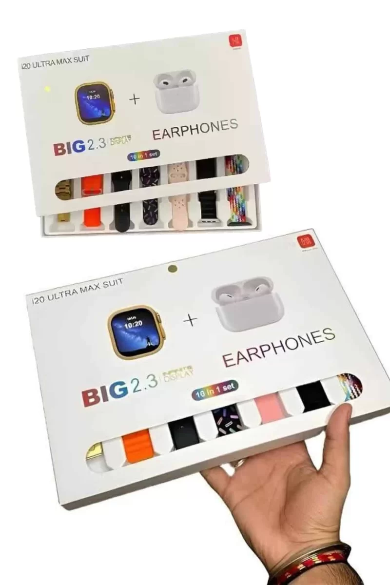 Akıllı Saat Bluetooth Kulaklık Hediyeli Bildirim Görme Sesli Görüşme Çoklu Kordon 4 Akıllı Saat Bluetooth Kulaklık Hediyeli Bildirim Görme Sesli Görüşme Çoklu Kordon - Görsel 4