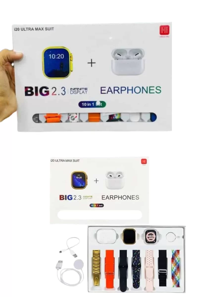 Akıllı Saat Bluetooth Kulaklık Hediyeli Bildirim Görme Sesli Görüşme Çoklu Kordon 3 Akıllı Saat Bluetooth Kulaklık Hediyeli Bildirim Görme Sesli Görüşme Çoklu Kordon - Görsel 3