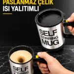 MİKSER BARDAK PASLANMAZ ÇELİK ISI YALITIMLI