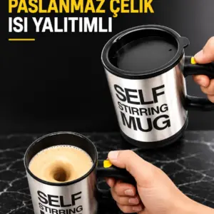 MİKSER BARDAK PASLANMAZ ÇELİK ISI YALITIMLI
