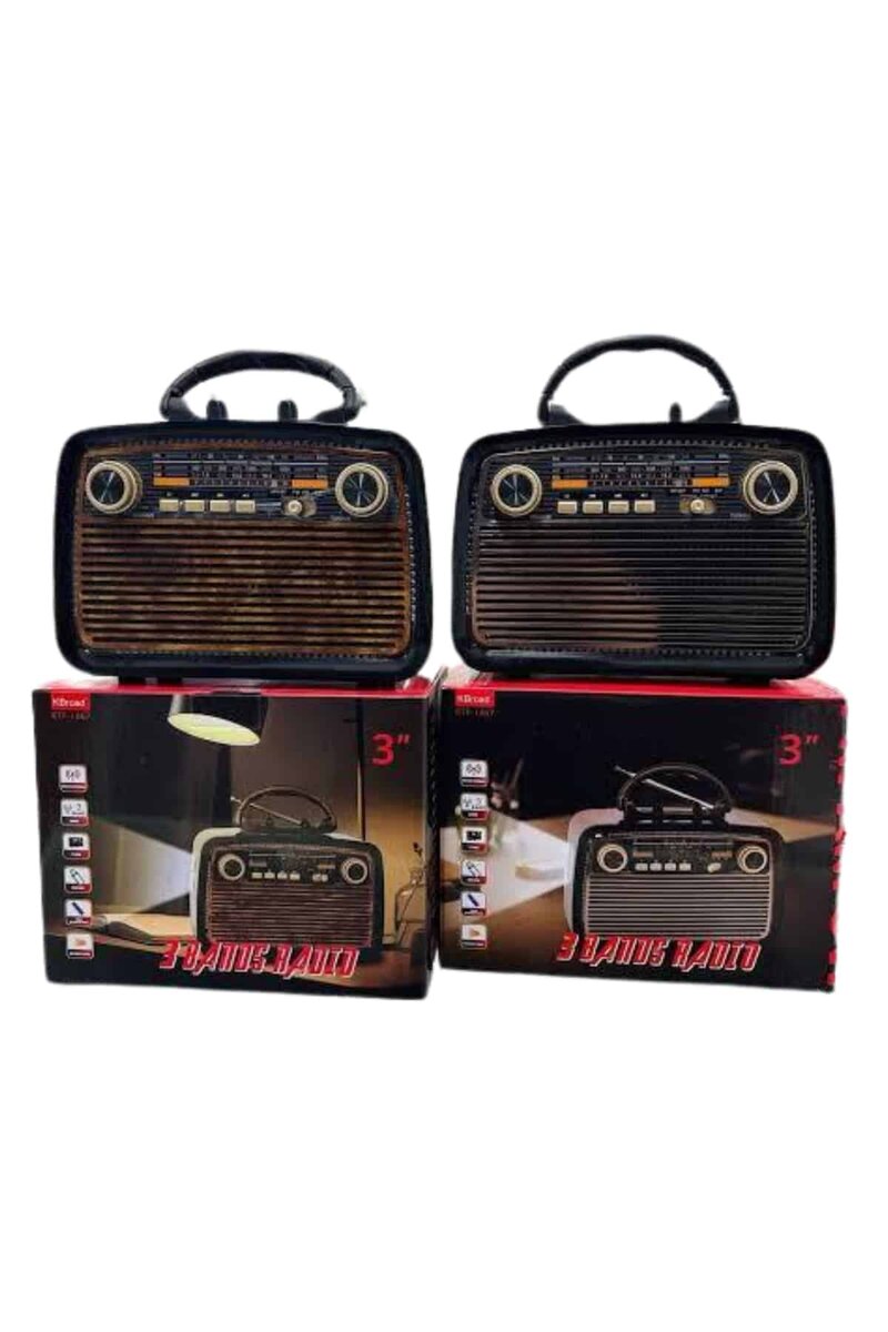 Eskitme Nostalji Tasarımlı Bluetoothlu Nostalji Radyo Ahşap Nostaljik Görünümlü 2 Eskitme Nostalji Tasarımlı Bluetoothlu Nostalji Radyo Ahşap Nostaljik Görünümlü - Görsel 2