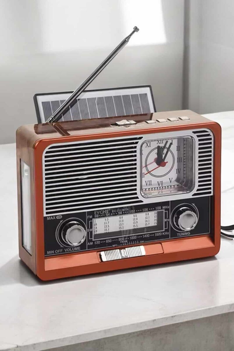 Nostaljik Görünümlü USB Girişli Bluetooth Bağlantılı Radyo 4 Nostaljik Görünümlü USB Girişli Bluetooth Bağlantılı Radyo - Görsel 4