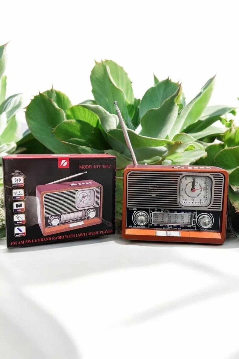Nostaljik Görünümlü USB Girişli Bluetooth Bağlantılı Radyo 3 Nostaljik Görünümlü USB Girişli Bluetooth Bağlantılı Radyo - Görsel 3