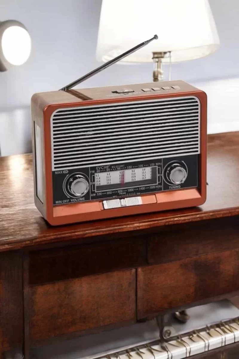 Nostaljik Radyo USBAUX Ve SD Kart Girişli Bluetooth Bağlantılı 3 Nostaljik Radyo USBAUX Ve SD Kart Girişli Bluetooth Bağlantılı - Görsel 3