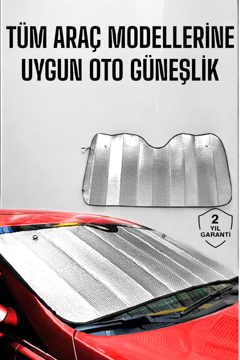 Oto Güneşlik Tüm Araç Tiplerine Uygun Isı Önleyici 1 Oto Güneşlik Tüm Araç Tiplerine Uygun Isı Önleyici