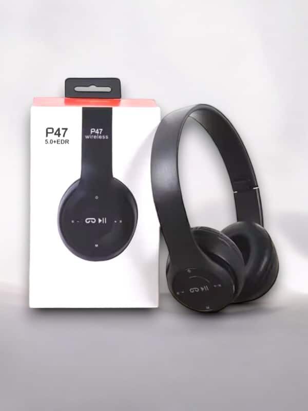 P47 Kulak Üstü Bluetooth Kulaklık 2 P47 Kulak Üstü Bluetooth Kulaklık - Görsel 2