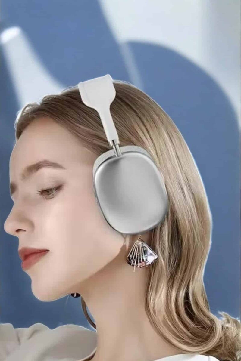 P9 Plus Kablosuz Kulak Üstü Bluetooth Kulaklık Beyaz Yüksek Ses Kaliteli 2 P9 Plus Kablosuz Kulak Üstü Bluetooth Kulaklık Beyaz Yüksek Ses Kaliteli - Görsel 2
