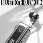 Makaralı Bluetooth Kulaklık Kulak İçi Dijital Göstergeli Yüksek Ses Kaliteli