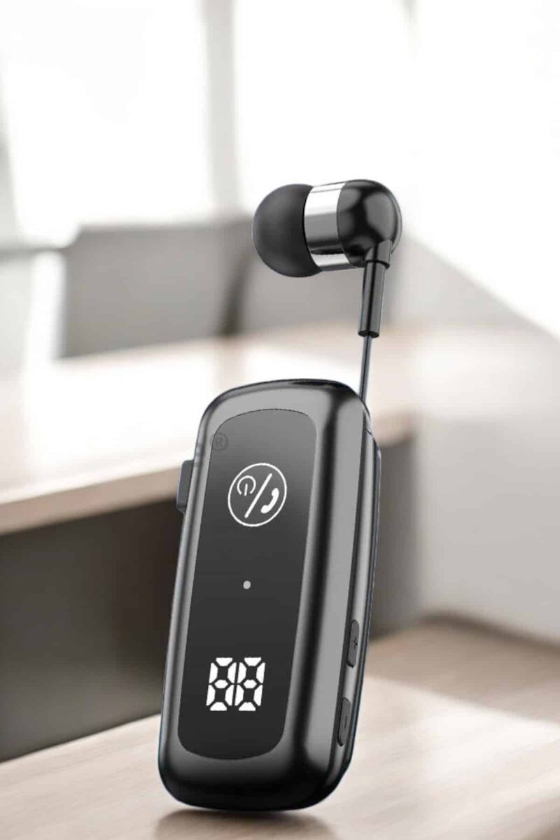 Kablolu Bluetooth Kulaklık Kulak İçi Stereo Mikrofonlu Dijital Göstergeli 4 Kablolu Bluetooth Kulaklık Kulak İçi Stereo Mikrofonlu Dijital Göstergeli - Görsel 4