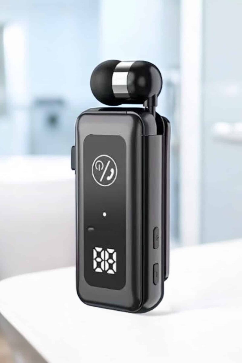 Kablolu Makaralı Bluetooth Kulaklık Uzun Pil Ömrü Dijital Göstergeli 3 Kablolu Makaralı Bluetooth Kulaklık Uzun Pil Ömrü Dijital Göstergeli - Görsel 3