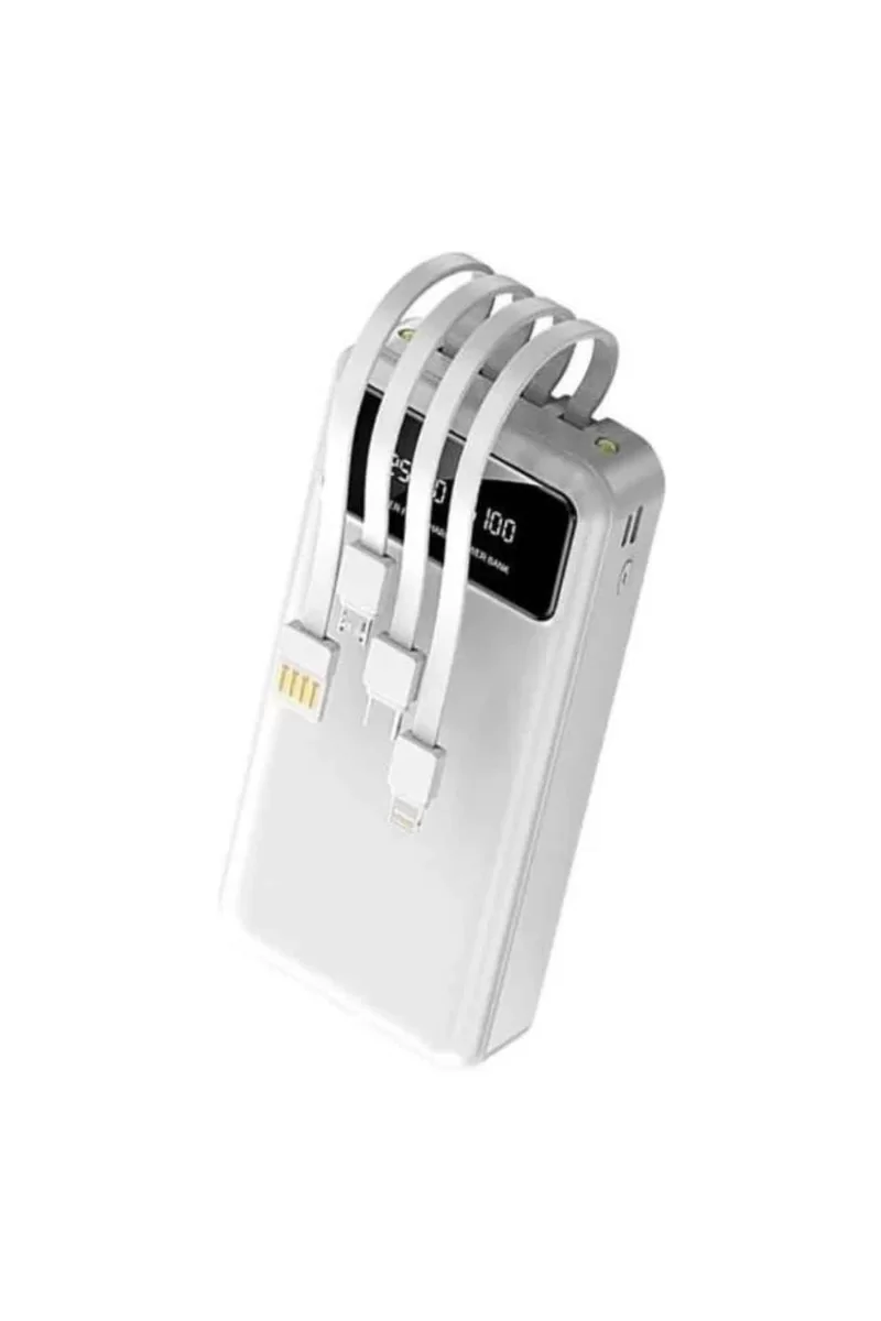 4 Çıkışlı 20.000 MAH Powerbank Taşınabilir Çoklu Giriş 4 4 Çıkışlı 20.000 MAH Powerbank Taşınabilir Çoklu Giriş - Görsel 4