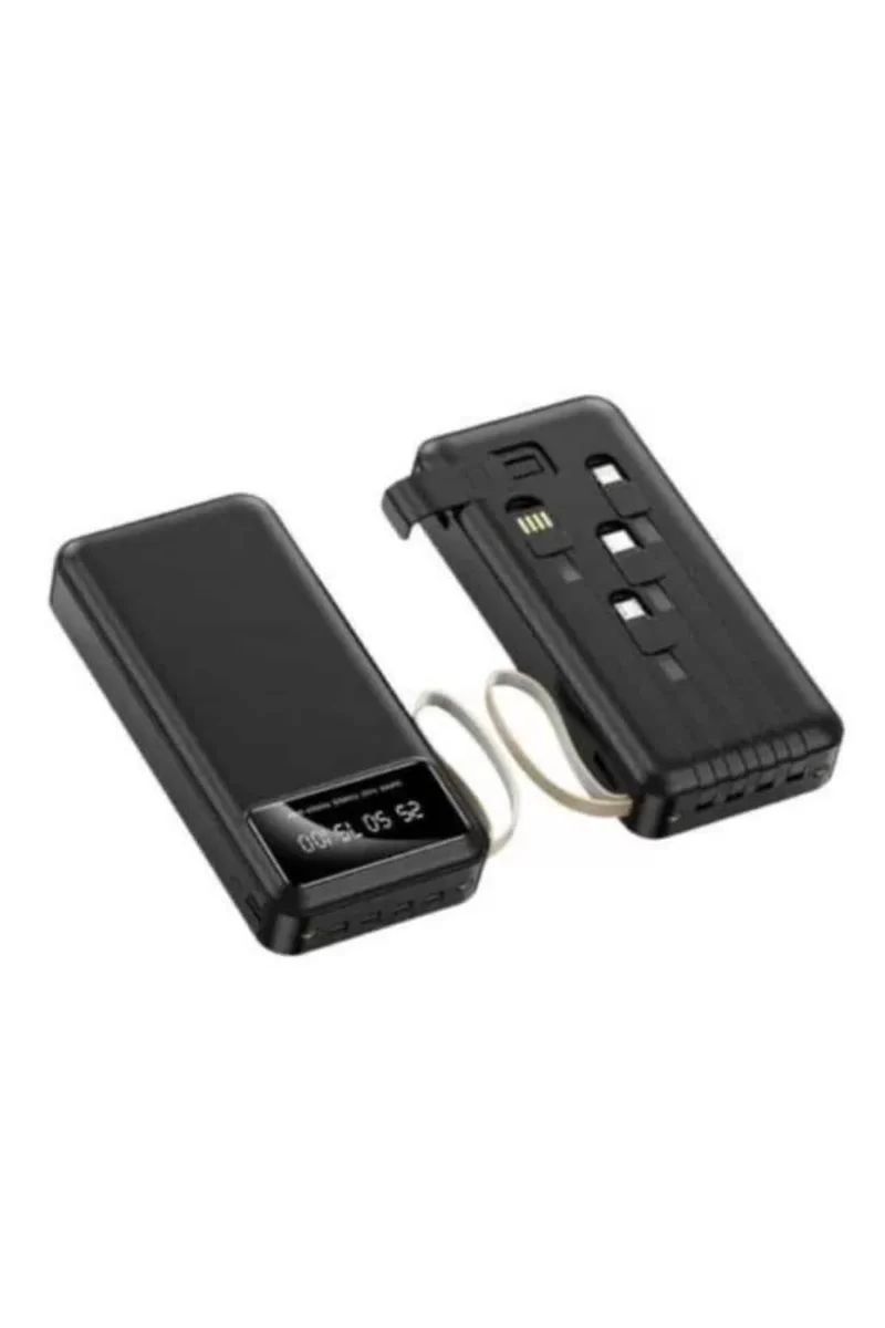 Powerbank Şarj Cihazı 4 Çıkışlı 20.000 MAH Powerbank Kompakt Yüksek Kapasiteli Hızlı Şarj 2 Powerbank Şarj Cihazı 4 Çıkışlı 20.000 MAH Powerbank Kompakt Yüksek Kapasiteli Hızlı Şarj - Görsel 2