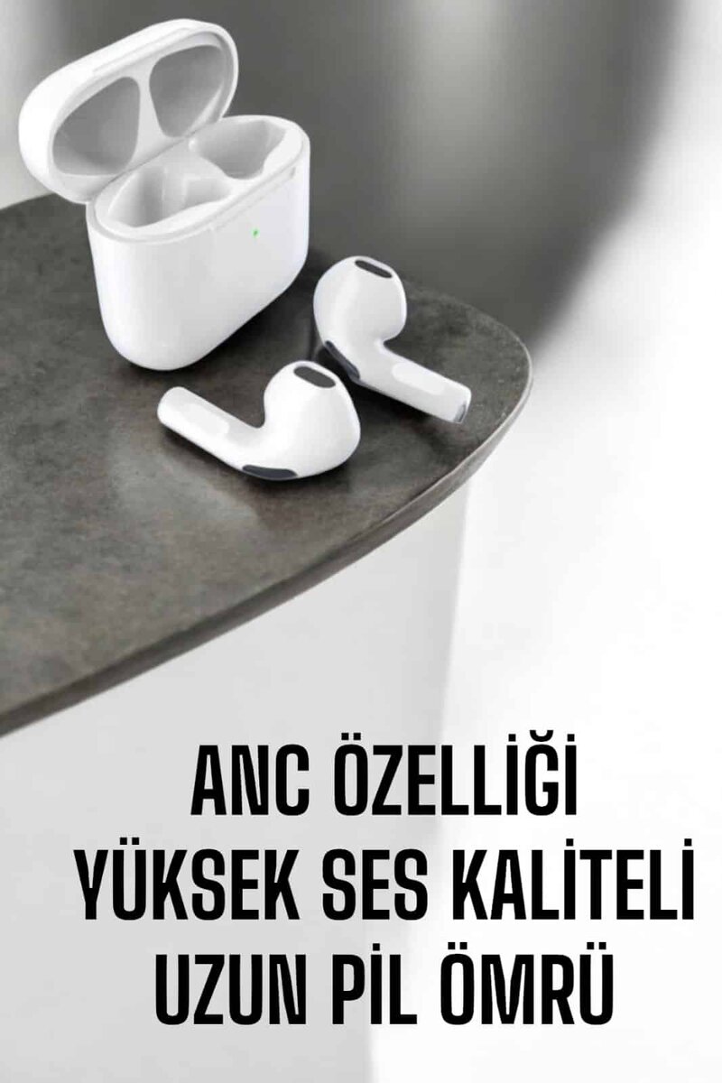 Yeni Nesil Pro Bluetooth Kulaklık Uzun Pil Ömrü Beyaz 2 Yeni Nesil Pro Bluetooth Kulaklık Uzun Pil Ömrü Beyaz - Görsel 2