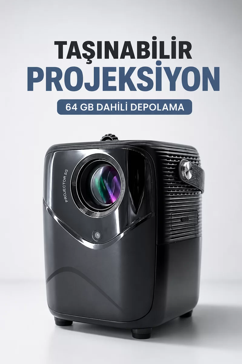 Taşınabilir Projeksiyon 64 GB Dahili Depolama 1 Taşınabilir Projeksiyon 64 GB Dahili Depolama