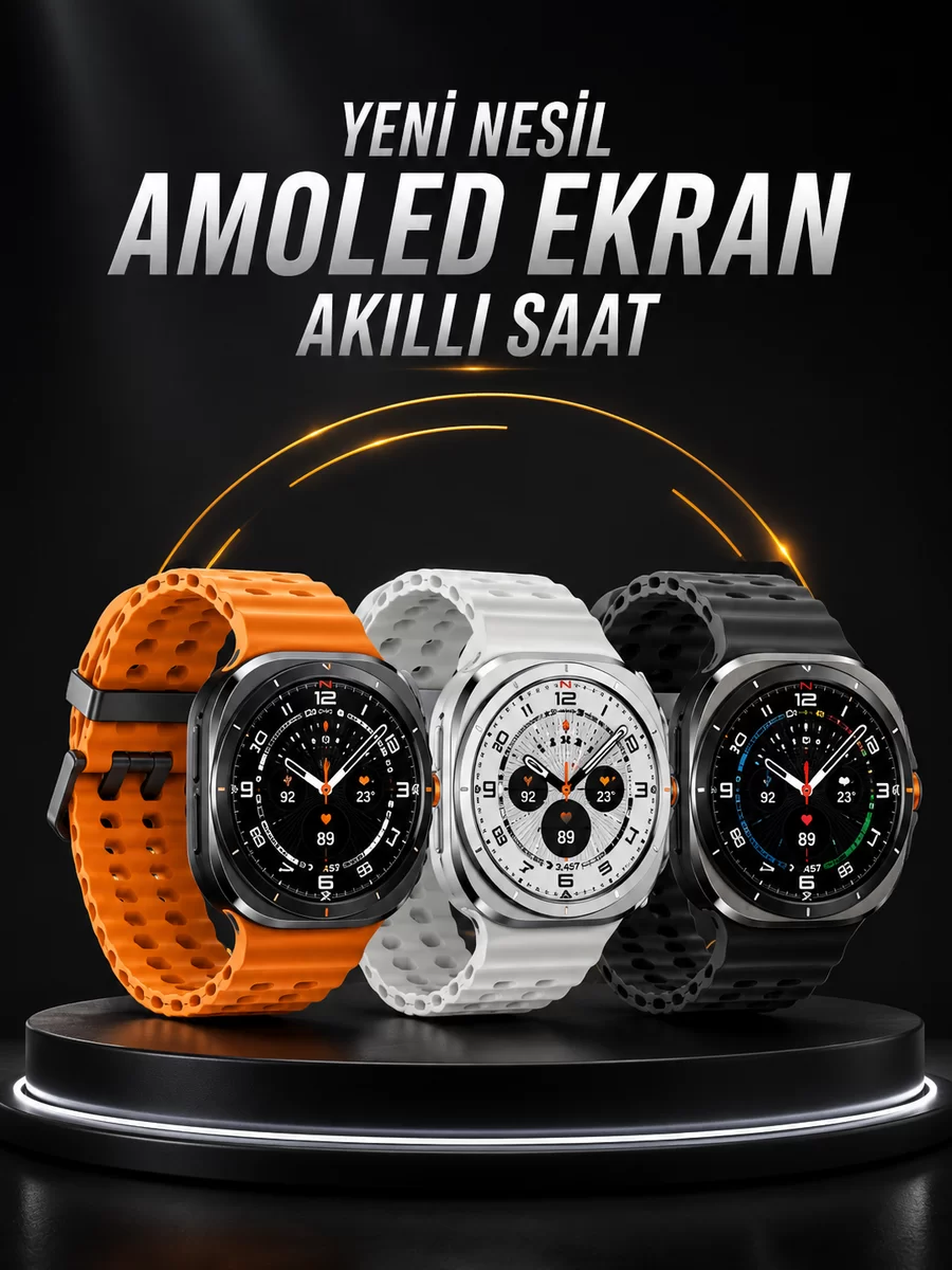 Tüm Telefonlara Uyumlu Akıllı Saat Uyku ve Sağlık Takibi Nabız Ölçer Adım sayar 1 Tüm Telefonlara Uyumlu Akıllı Saat Uyku ve Sağlık Takibi Nabız Ölçer Adım sayar
