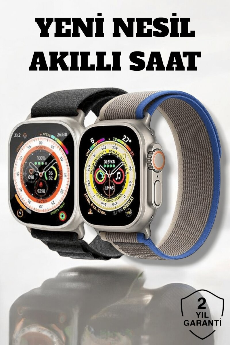 49MM Ekranlı, Kan Basıncı ve Adımsayar Özellikli Bluetooth Akıllı Saat 1 49MM Ekranlı, Kan Basıncı ve Adımsayar Özellikli Bluetooth Akıllı Saat