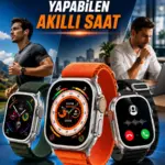 Yeni Nesil Akıllı Saat Nabız Ölçer Sağlık Ölçer ve Kalori Ölçer Uyku Takibi NFC Özelliği