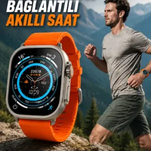 Akıllı Saat Uyku ve Spor Takibi Yeni Nesil Bluetooth Bağlantılı Amoled Ekran