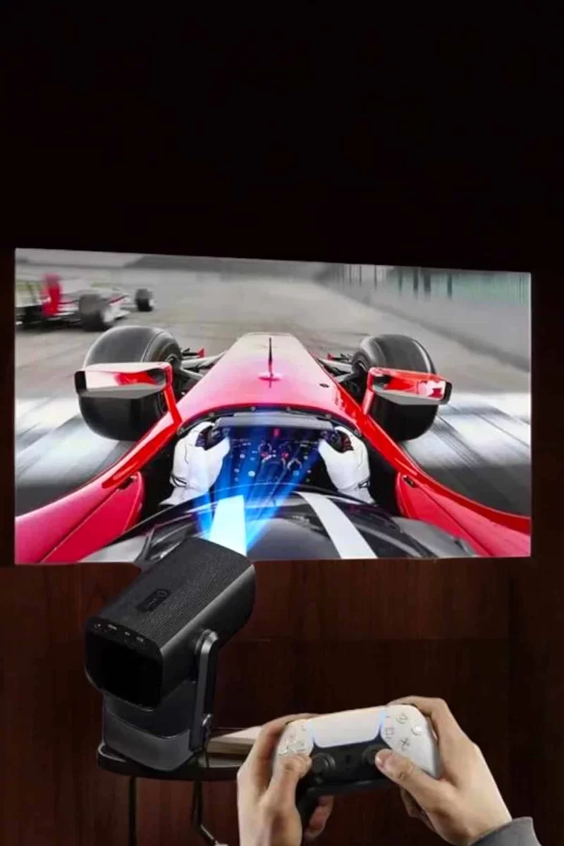Taşınabilir Sinema Oyun Projektörü Akıllı Projeksiyon Android 11 2 Taşınabilir Sinema Oyun Projektörü Akıllı Projeksiyon Android 11 - Görsel 2