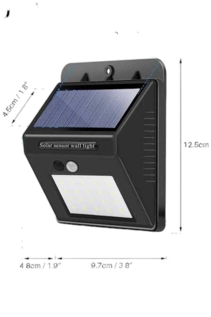 Solar Güneş Enerji Panelli Sensörlü Lamba Enerji Tasarruflu 3 Solar Güneş Enerji Panelli Sensörlü Lamba Enerji Tasarruflu - Görsel 3