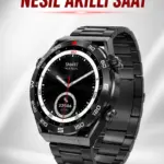 Akıllı Saat Yeni Nesil Bluetooth Bağlantılı Uyku ve Sağlık Takibi NFC ve GPS