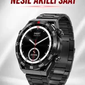 Akıllı Saat Yeni Nesil Bluetooth Bağlantılı Uyku ve Sağlık Takibi NFC ve GPS