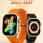 Kablosuz Şarjlı Çağrı ve Müzik Kontrolü Sağlayan Akıllı Saat