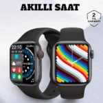 Akıllı Saat iOS ve Android ile Uyumlu Şık ve Çok Fonksiyonlu