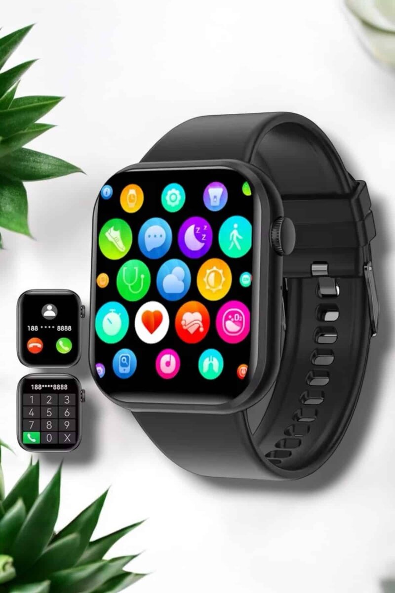 Akıllı Saat iOS ve Android ile Uyumlu Şık ve Çok Fonksiyonlu 3 Akıllı Saat iOS ve Android ile Uyumlu Şık ve Çok Fonksiyonlu - Görsel 3