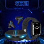 Yeni Nesil Akıllı Saat ve Kablosuz Kulaklık Kampanyası İkili Set Bluetooth Bağlantılı