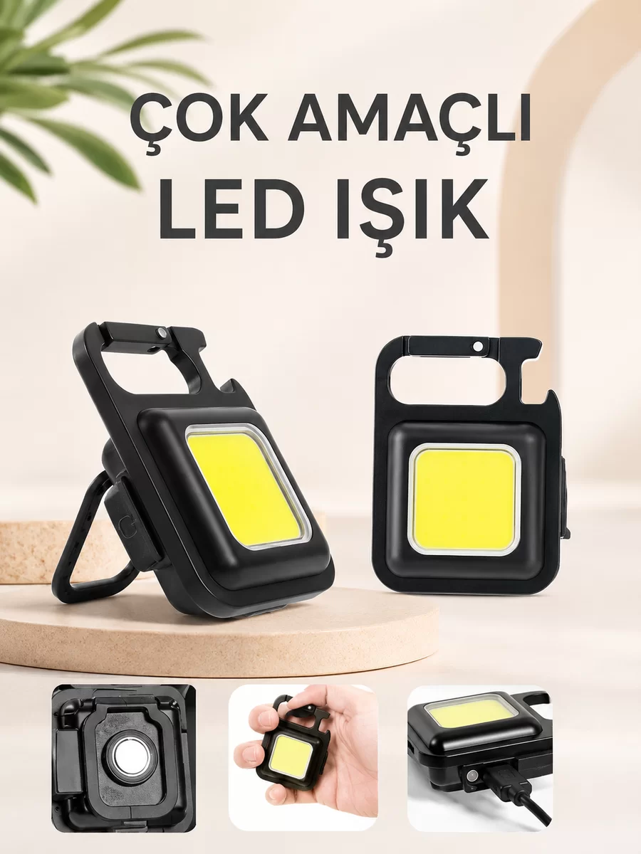 Led Işık Acil Durum Işığı Çok Fonksiyonlu Mıknatıs Özelliği 1 Led Işık Acil Durum Işığı Çok Fonksiyonlu Mıknatıs Özelliği