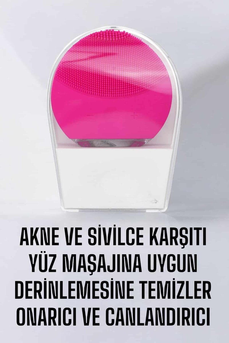 Profesyonel Yüz Temizleme Masaj Aleti Su Geçirmez Kablosuz Şarj Özellikli Kolay Temizlenebilir 2 Profesyonel Yüz Temizleme Masaj Aleti Su Geçirmez Kablosuz Şarj Özellikli Kolay Temizlenebilir - Görsel 2