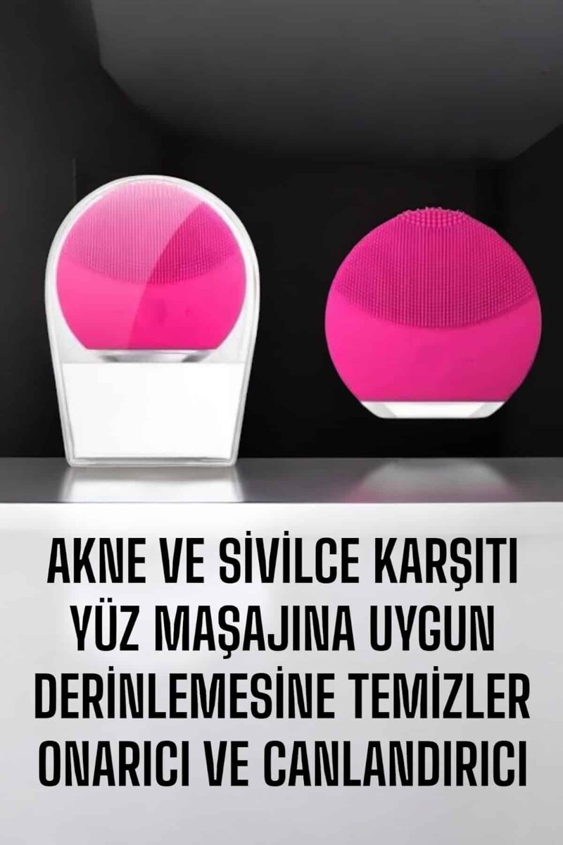 Yüz Temizleme Aleti Genç Görünüm Sağlayan Kan Dolaşımını Hızlandıran Kablosuz ve Taşınabilir 3 Yüz Temizleme Aleti Genç Görünüm Sağlayan Kan Dolaşımını Hızlandıran Kablosuz ve Taşınabilir - Görsel 3