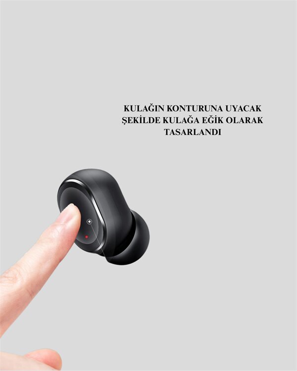 Kablosuz Kulak İçi Bluetooth Kulaklık Stereo Dokunmatik Kontrollü Kulaklık 4 Kablosuz Kulak İçi Bluetooth Kulaklık Stereo Dokunmatik Kontrollü Kulaklık - Görsel 4