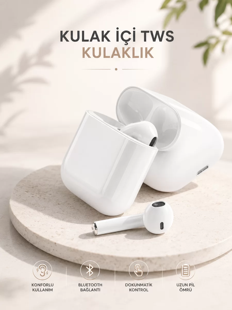 Yeni Nesil HD Ses ve Dokunmatik Kontrol Akıllı ve Şık Bluetooth Kulaklık 1 Yeni Nesil HD Ses ve Dokunmatik Kontrol Akıllı ve Şık Bluetooth Kulaklık